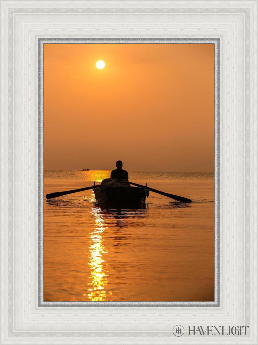 Plate 7 - Fishers Of Men Series 2 Open Edition Canvas / 12 X 18 White 17 3/4 23 Art