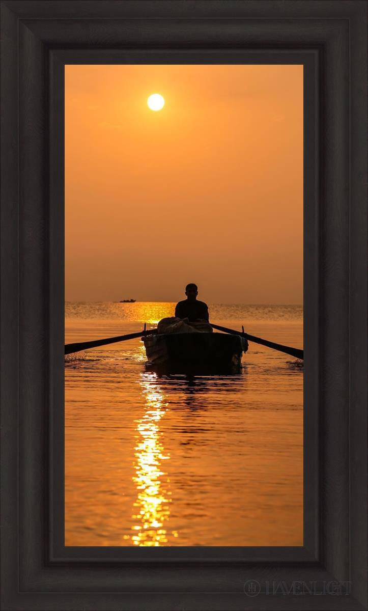 Plate 7 - Fishers Of Men Series 2 Open Edition Canvas / 15 X 30 Brown 22 3/4 37 Art