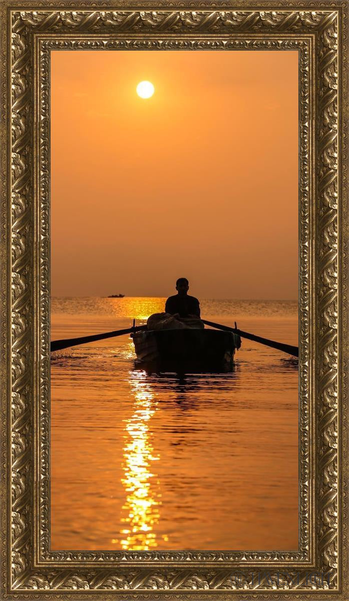 Plate 7 - Fishers Of Men Series 2 Open Edition Canvas / 15 X 30 Gold 20 3/4 35 Art