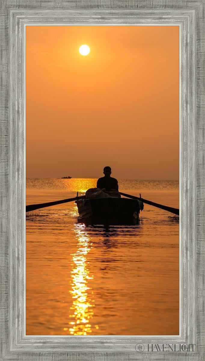 Plate 7 - Fishers Of Men Series 2 Open Edition Canvas / 15 X 30 Silver 19 3/4 34 Art