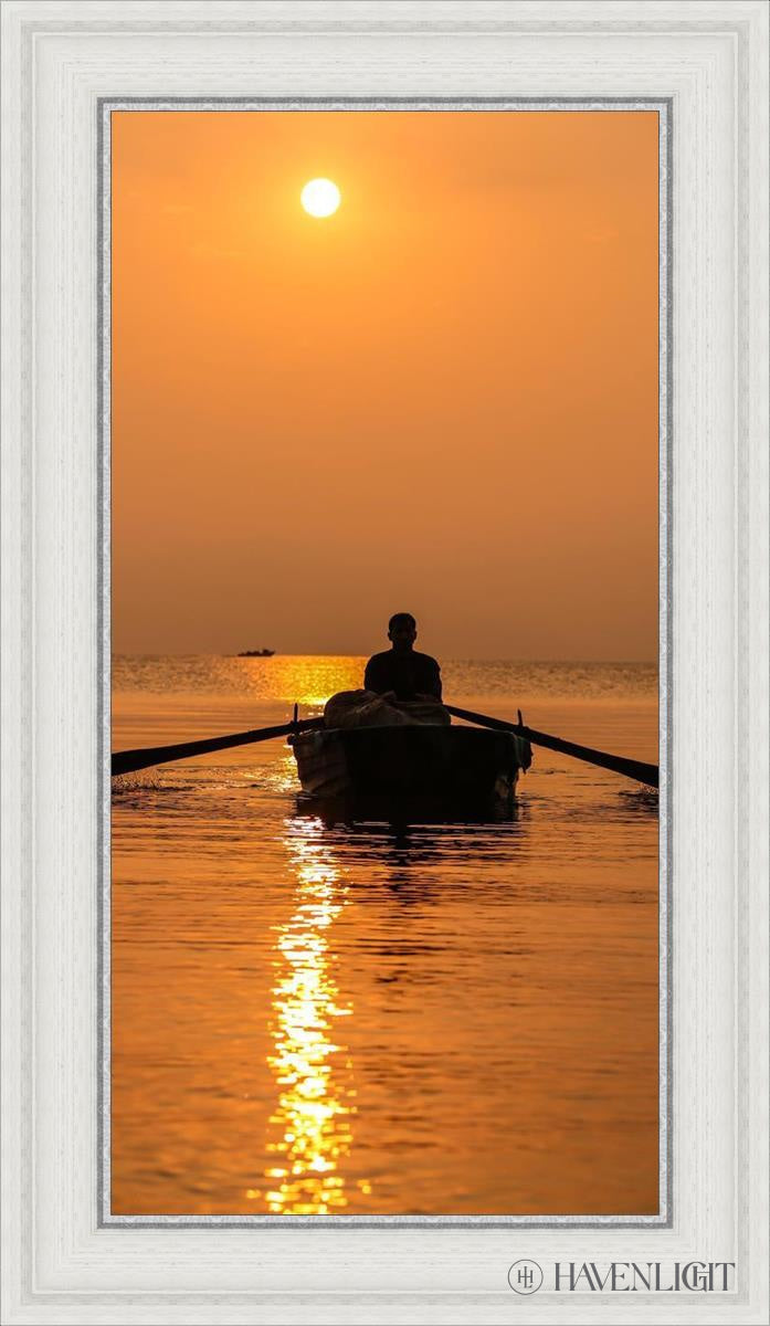 Plate 7 - Fishers Of Men Series 2 Open Edition Canvas / 15 X 30 White 20 3/4 35 Art