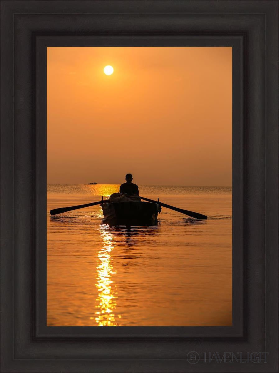 Plate 7 - Fishers Of Men Series 2 Open Edition Canvas / 16 X 24 Brown 23 3/4 31 Art