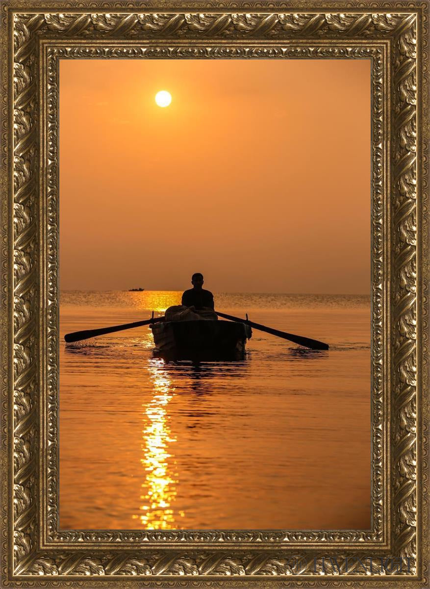 Plate 7 - Fishers Of Men Series 2 Open Edition Canvas / 16 X 24 Gold 21 3/4 29 Art