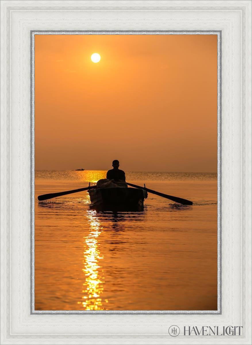 Plate 7 - Fishers Of Men Series 2 Open Edition Canvas / 16 X 24 White 21 3/4 29 Art