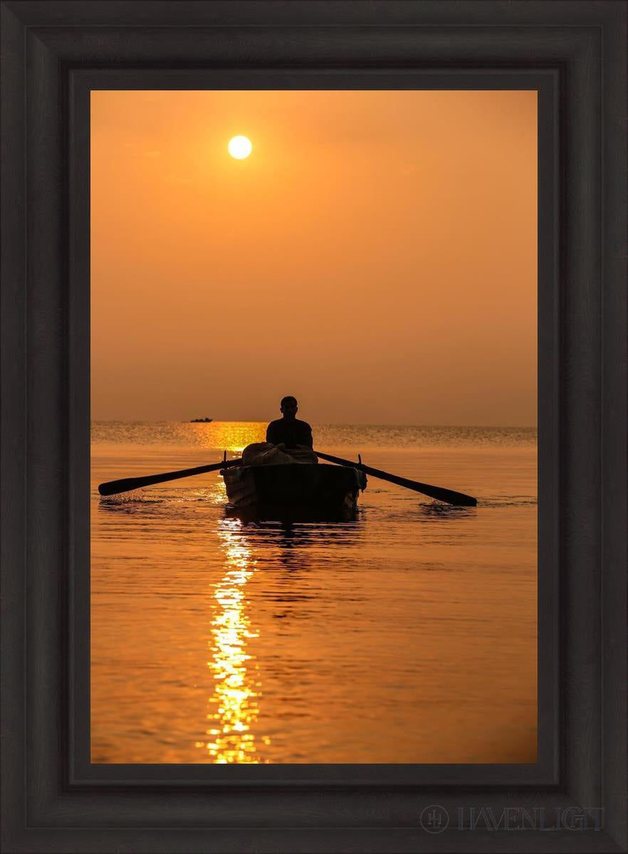 Plate 7 - Fishers Of Men Series 2 Open Edition Canvas / 20 X 30 Brown 27 3/4 37 Art