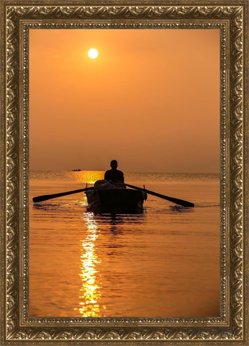 Plate 7 - Fishers Of Men Series 2 Open Edition Canvas / 20 X 30 Gold 25 3/4 35 Art