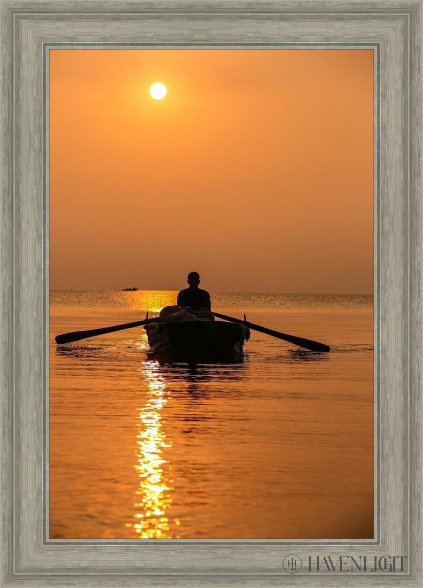 Plate 7 - Fishers Of Men Series 2 Open Edition Canvas / 20 X 30 Gray 25 3/4 35 Art