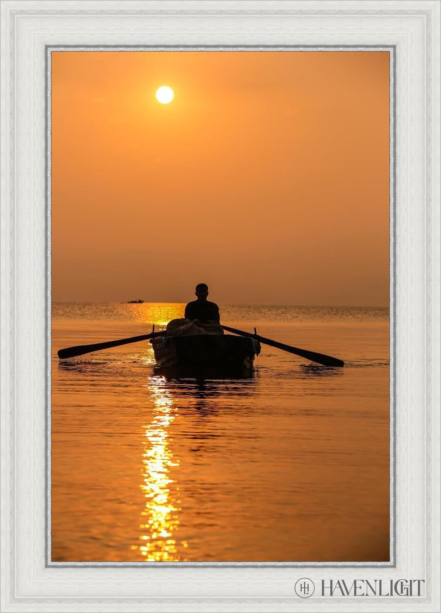 Plate 7 - Fishers Of Men Series 2 Open Edition Canvas / 20 X 30 White 25 3/4 35 Art