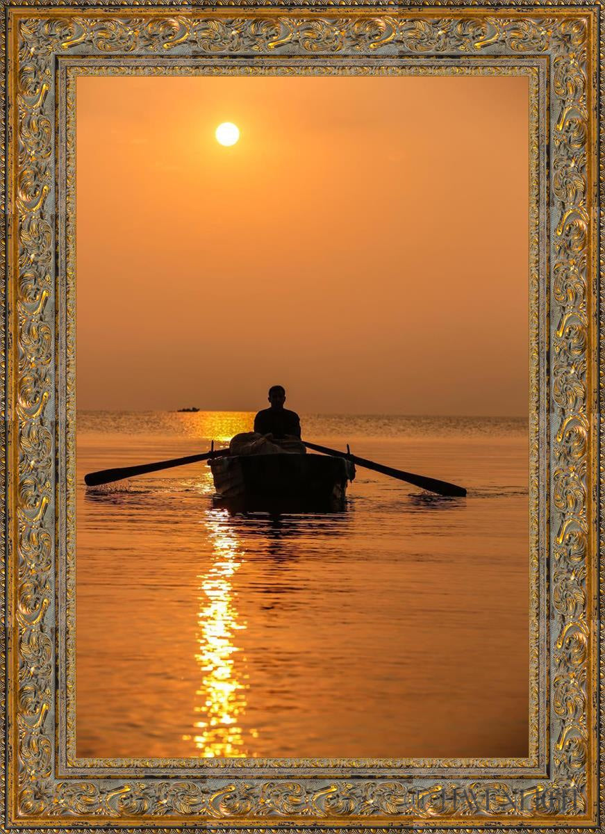 Plate 7 - Fishers Of Men Series 2 Open Edition Canvas / 24 X 36 Gold 31 3/4 43 Art