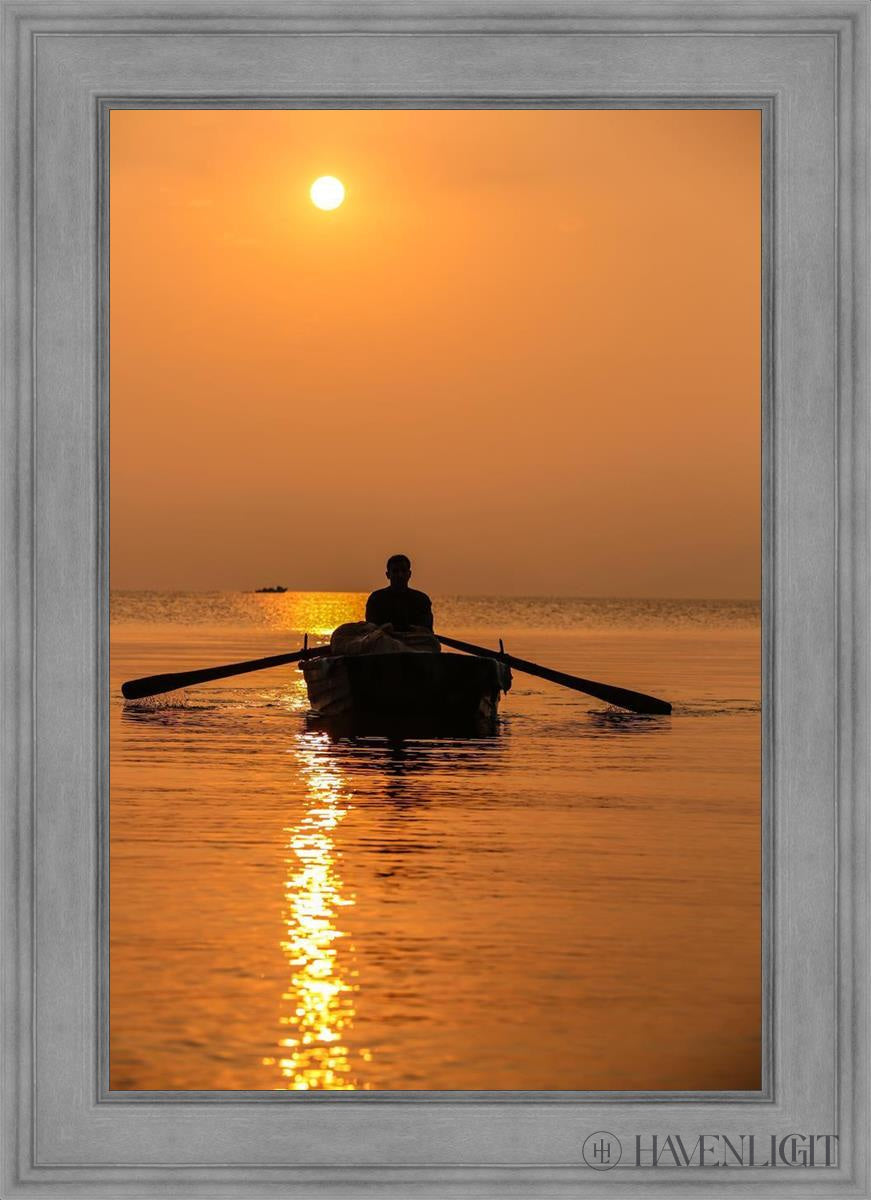 Plate 7 - Fishers Of Men Series 2 Open Edition Canvas / 24 X 36 Gray 31 3/4 43 Art