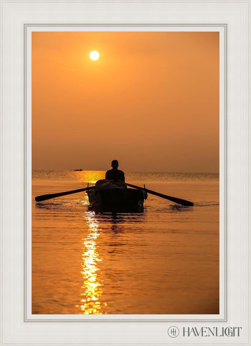 Plate 7 - Fishers Of Men Series 2 Open Edition Canvas / 24 X 36 White 31 3/4 43 Art