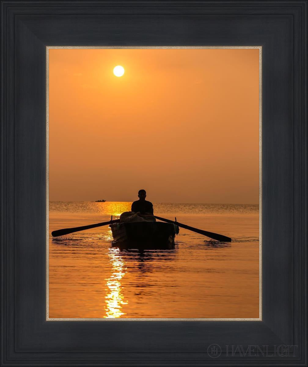 Plate 7 - Fishers Of Men Series 2 Open Edition Print / 11 X 14 Black 15 3/4 18 Art