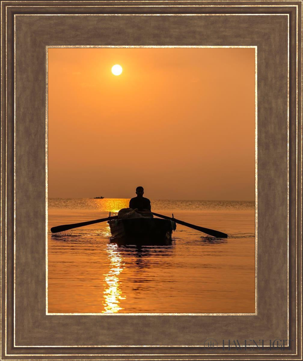 Plate 7 - Fishers Of Men Series 2 Open Edition Print / 11 X 14 Gold 15 3/4 18 Art