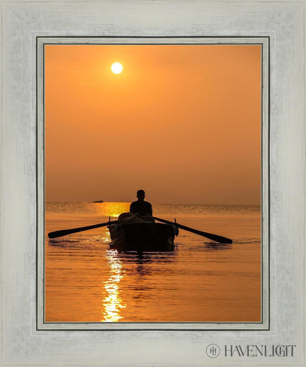 Plate 7 - Fishers Of Men Series 2 Open Edition Print / 11 X 14 Silver 15 1/4 18 Art