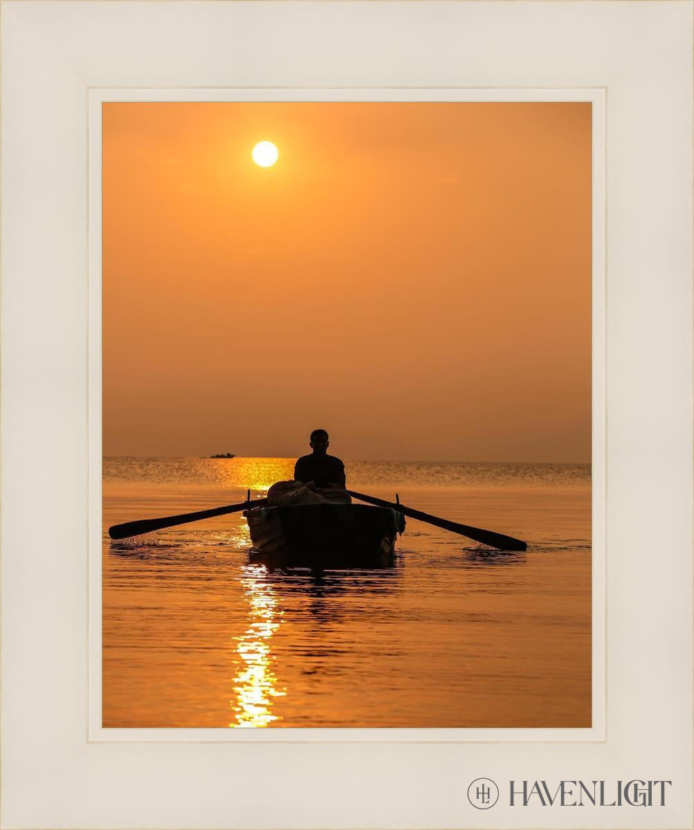 Plate 7 - Fishers Of Men Series 2 Open Edition Print / 11 X 14 White 15 1/4 18 Art