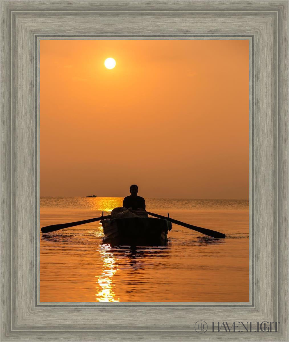 Plate 7 - Fishers Of Men Series 2 Open Edition Print / 16 X 20 Gray 21 3/4 25 Art