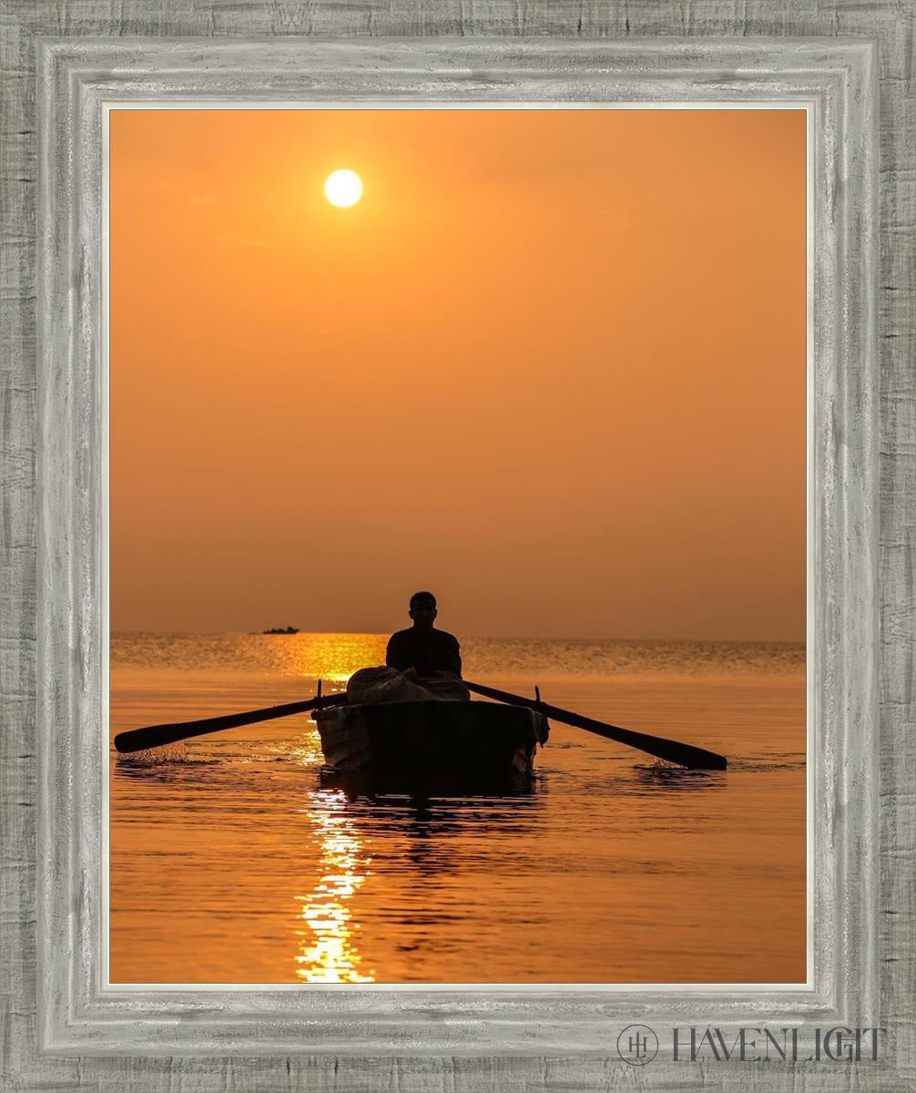 Plate 7 - Fishers Of Men Series 2 Open Edition Print / 16 X 20 Silver 3/4 24 Art