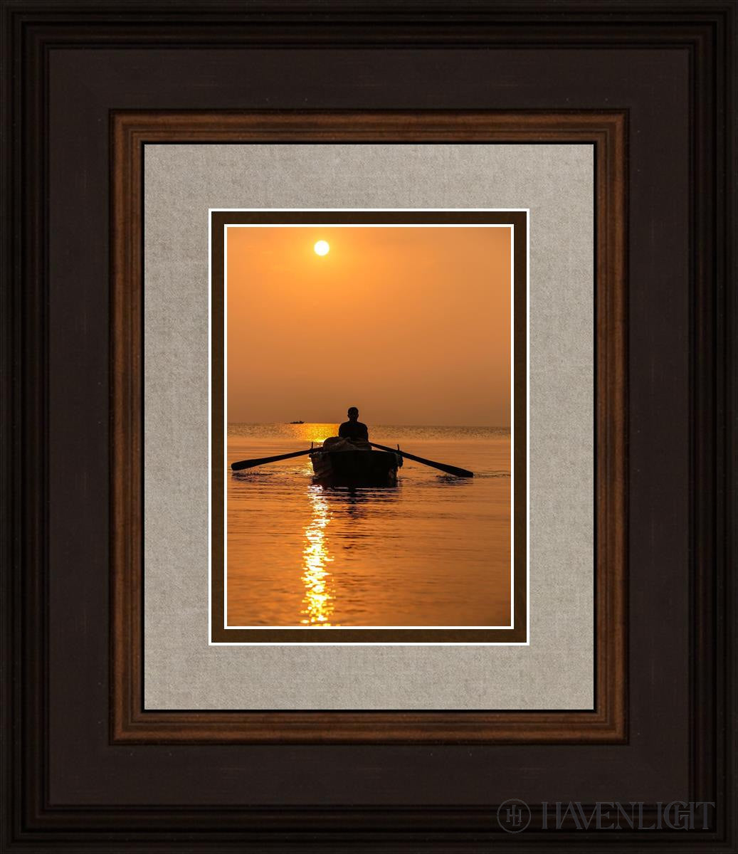 Plate 7 - Fishers Of Men Series 2 Open Edition Print / 5 X Brown 12 3/4 14 Art