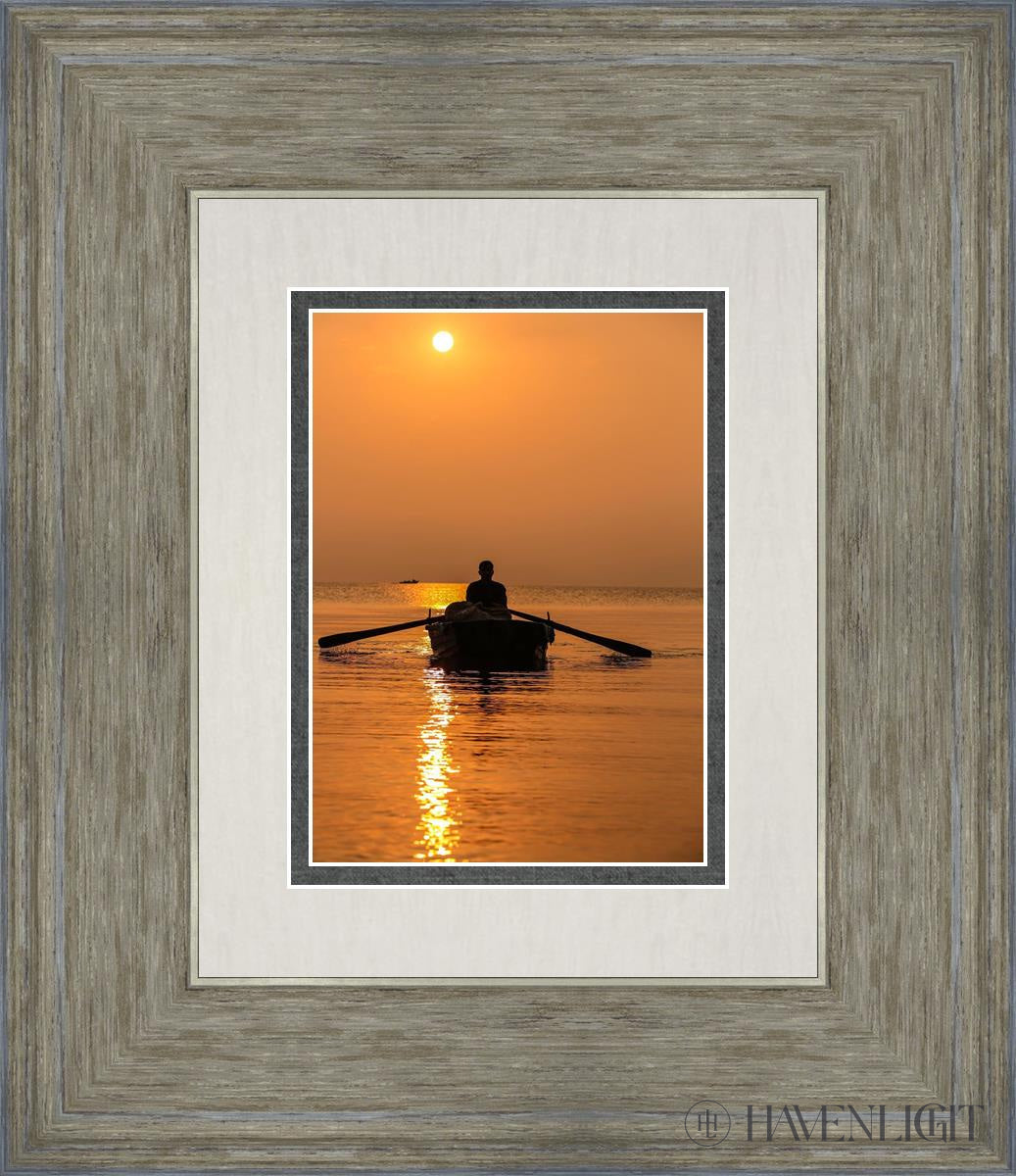 Plate 7 - Fishers Of Men Series 2 Open Edition Print / 5 X Gray 12 3/4 14 Art