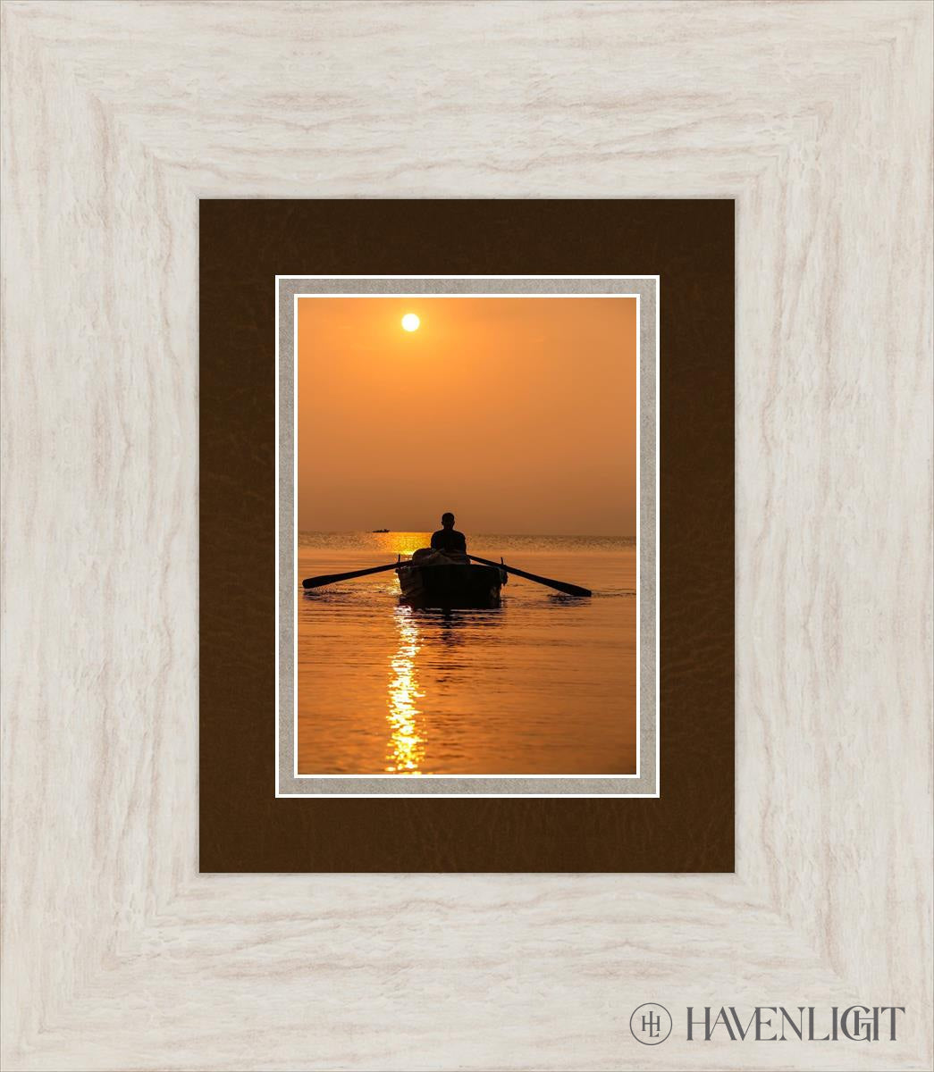 Plate 7 - Fishers Of Men Series 2 Open Edition Print / 5 X Ivory 13 1/2 15 Art