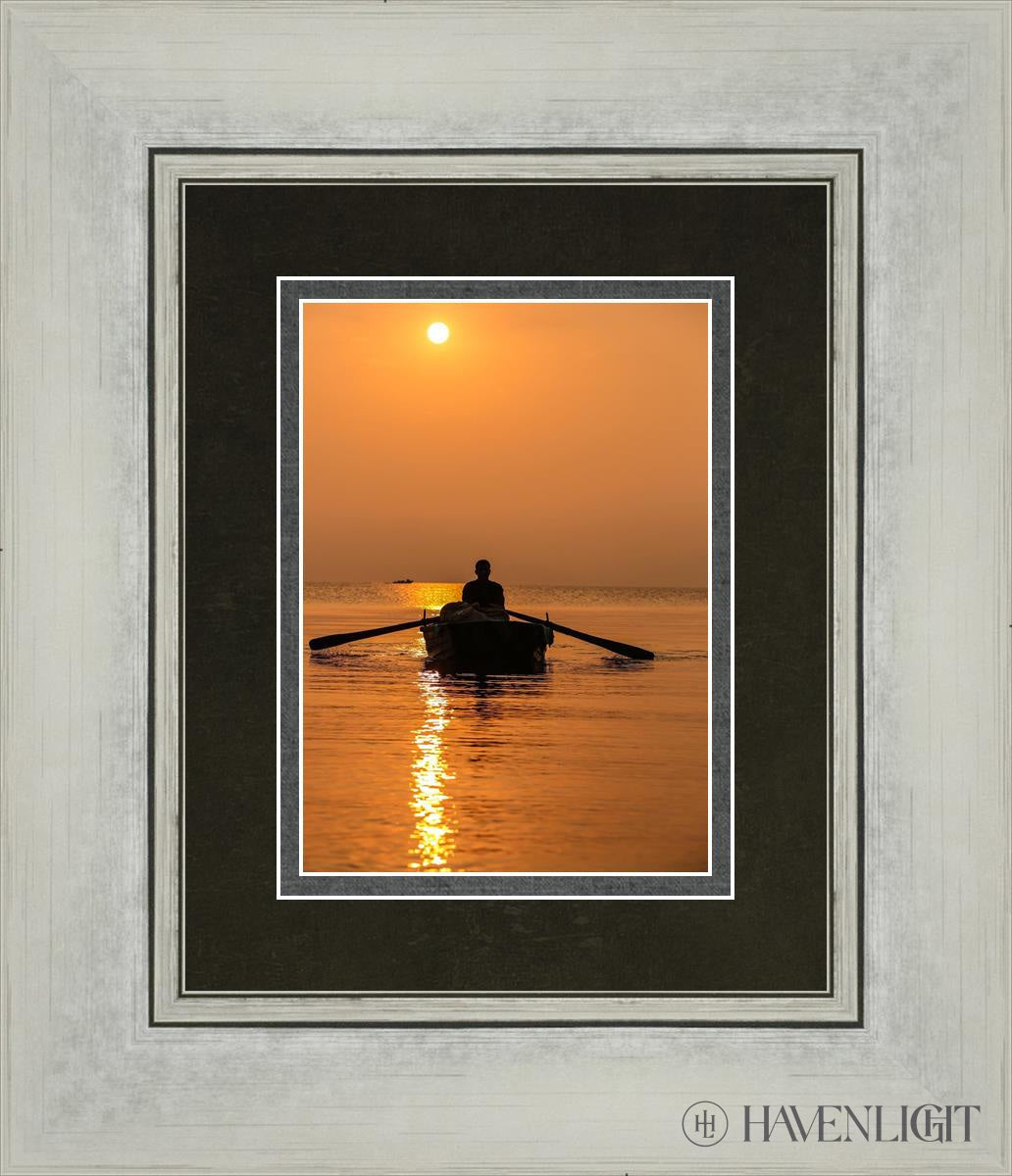 Plate 7 - Fishers Of Men Series 2 Open Edition Print / 5 X Silver 12 1/4 14 Art