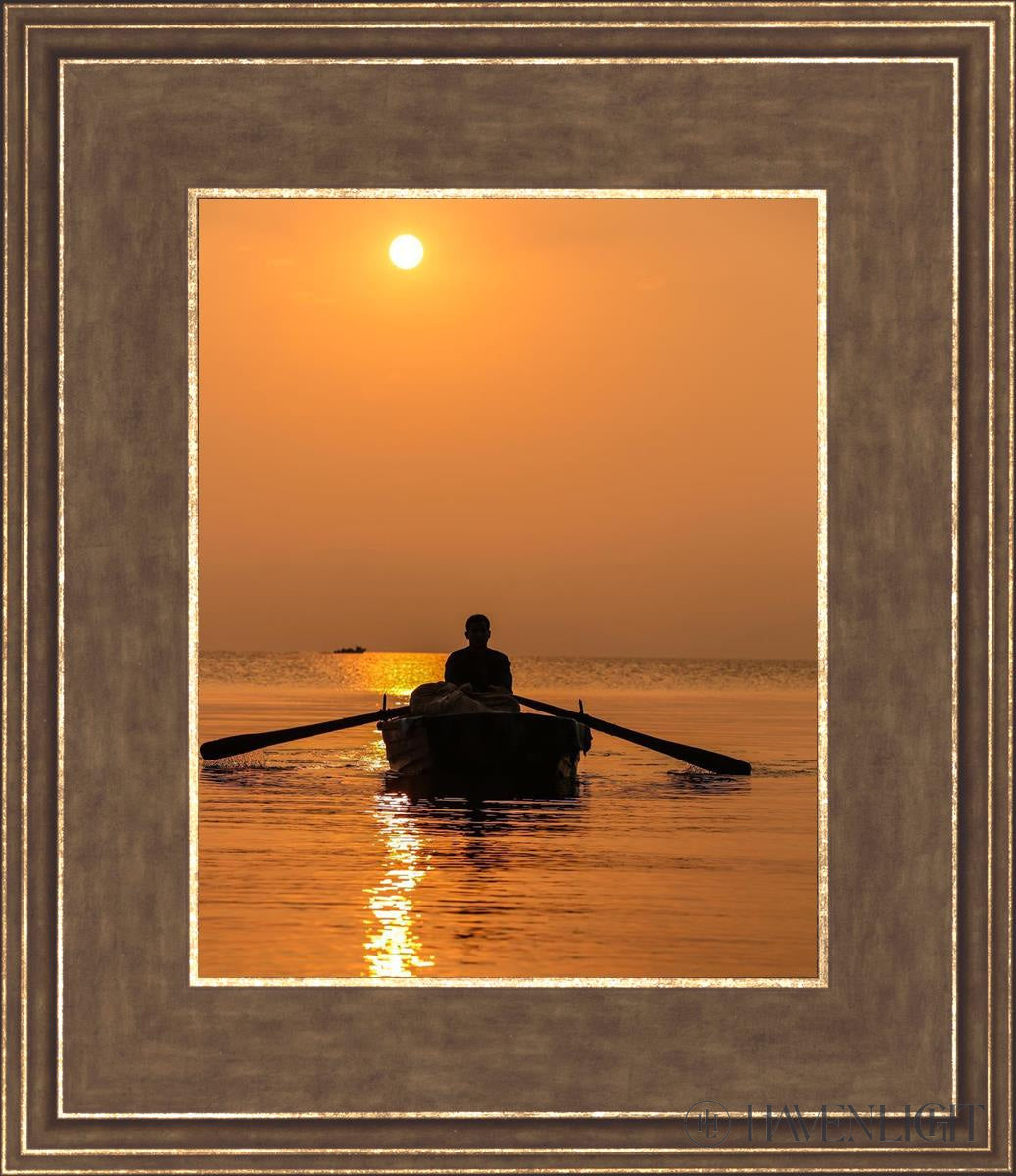 Plate 7 - Fishers Of Men Series 2 Open Edition Print / 8 X 10 Gold 12 3/4 14 Art