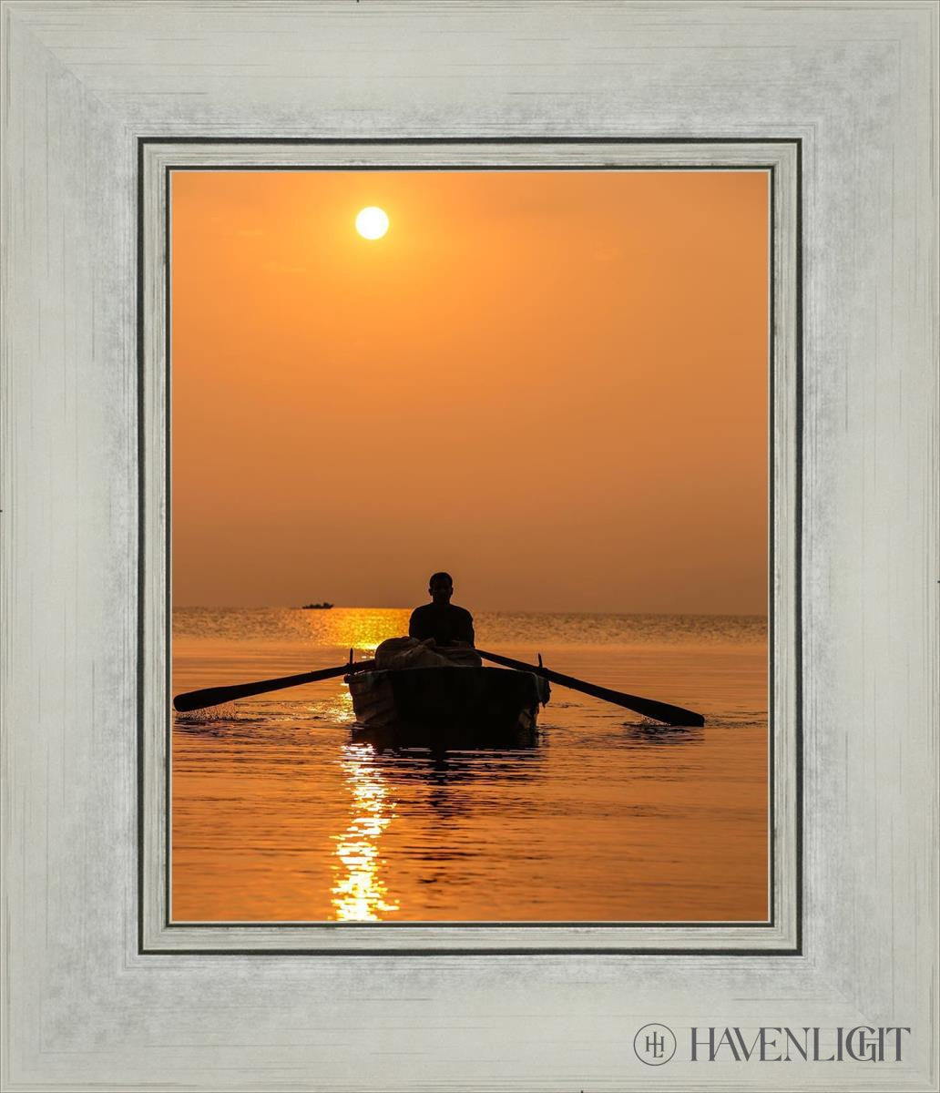 Plate 7 - Fishers Of Men Series 2 Open Edition Print / 8 X 10 Silver 12 1/4 14 Art