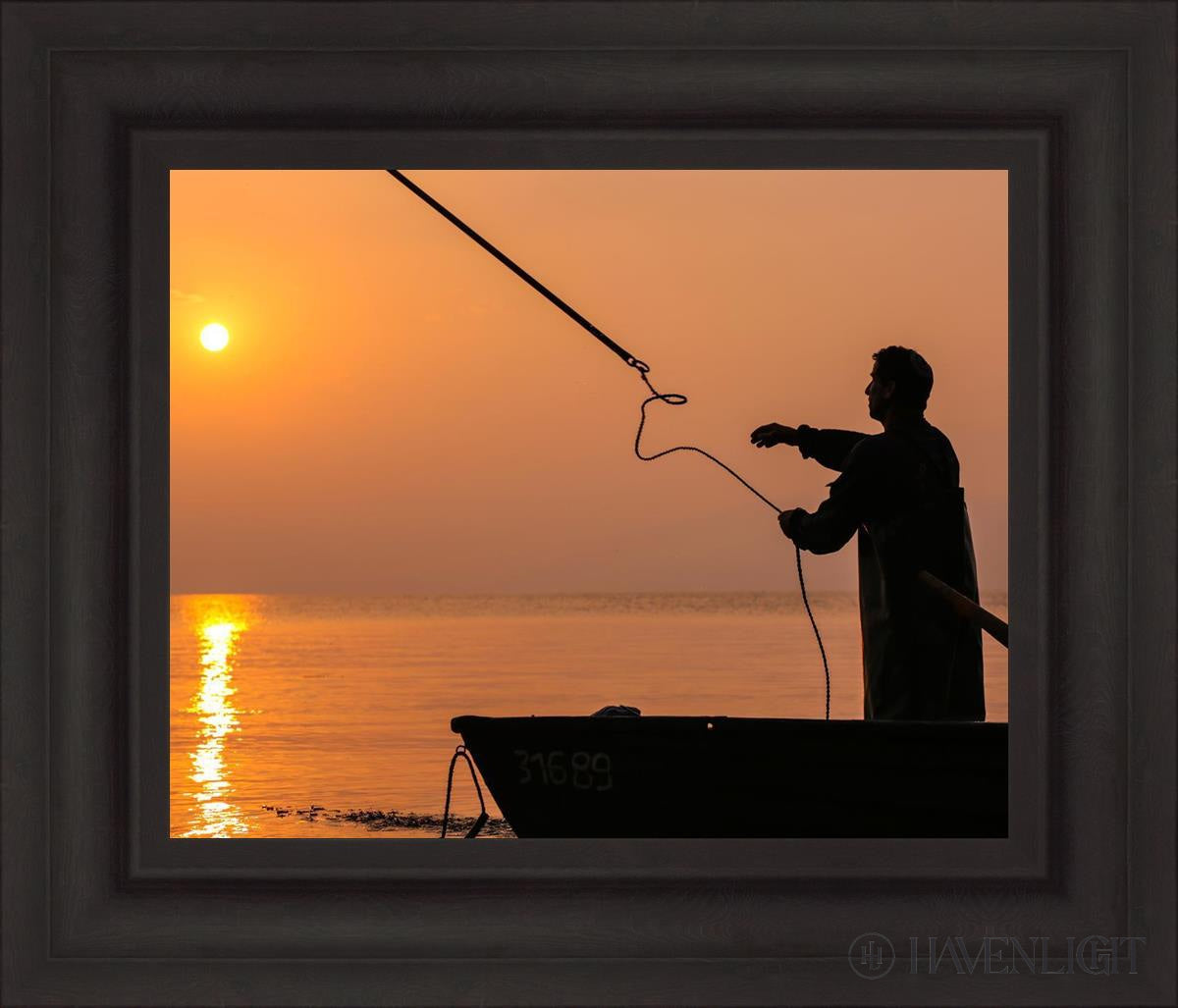 Plate 8 - Fishers Of Men Series 3 Open Edition Print / 20 X 16 Brown 27 3/4 23 Art