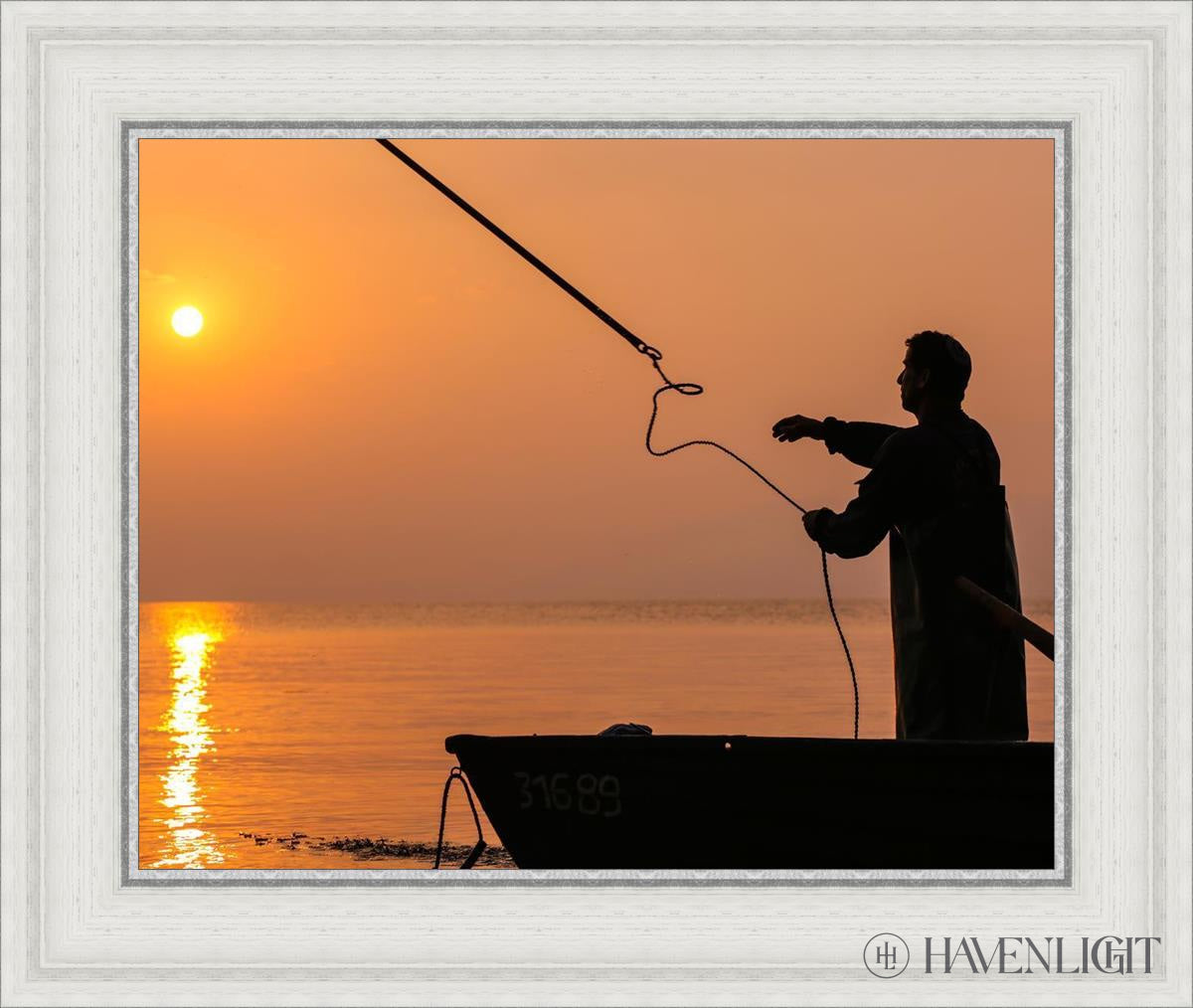 Plate 8 - Fishers Of Men Series 3 Open Edition Print / 20 X 16 White 25 3/4 21 Art