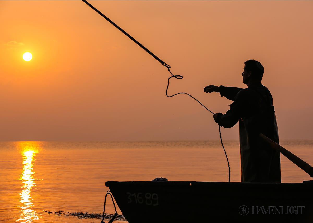 Plate 8 - Fishers Of Men Series 3 Open Edition Print / 7 X 5 Only Art