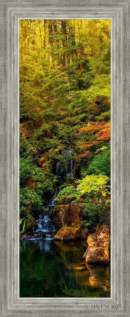 Secluded Pond Open Edition Canvas / 12 X 36 Silver 16 3/4 40 Art