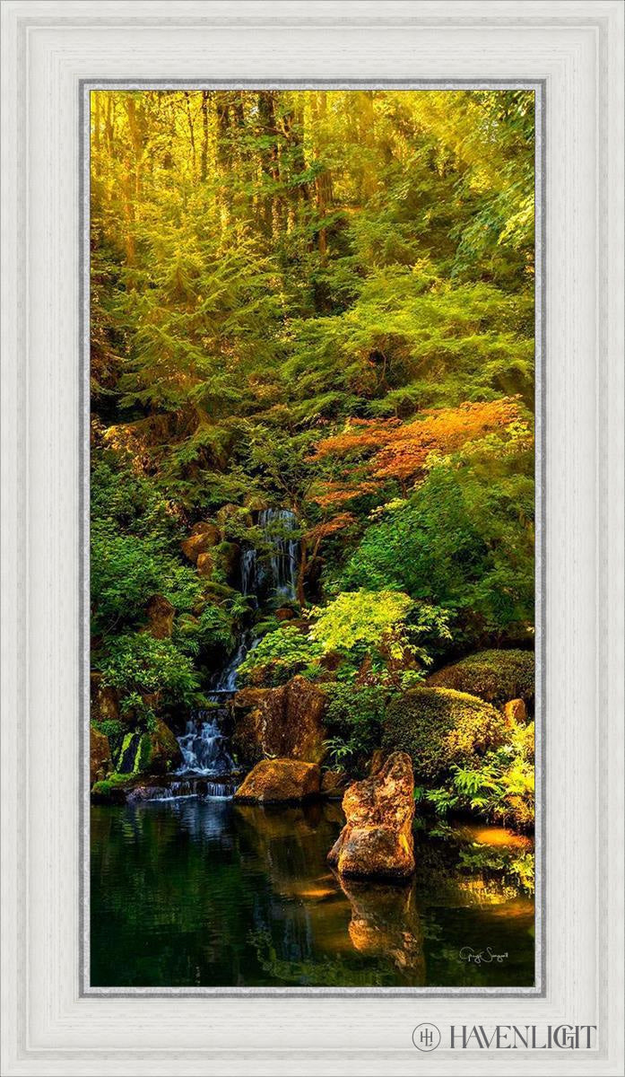 Secluded Pond Open Edition Canvas / 15 X 30 White 20 3/4 35 Art