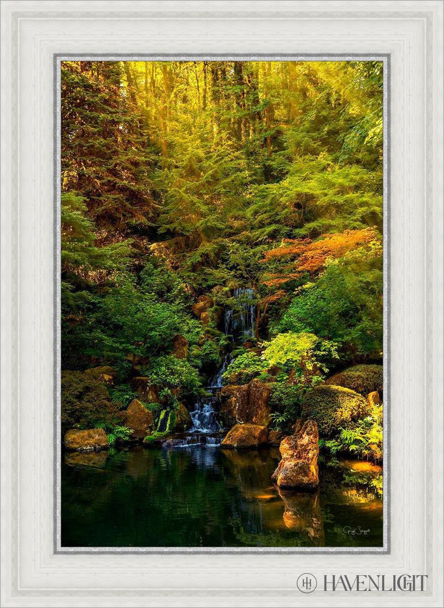 Secluded Pond Open Edition Canvas / 16 X 24 White 21 3/4 29 Art