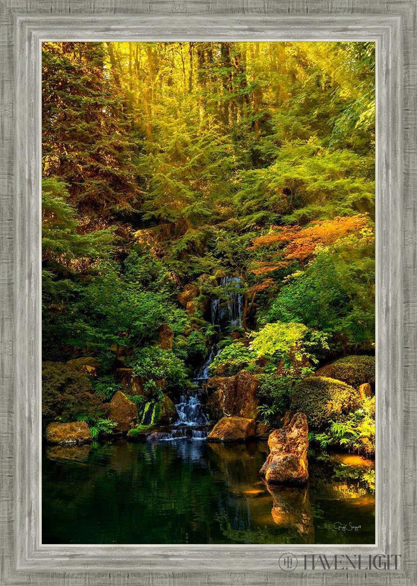 Secluded Pond Open Edition Canvas / 20 X 30 Silver 24 3/4 34 Art
