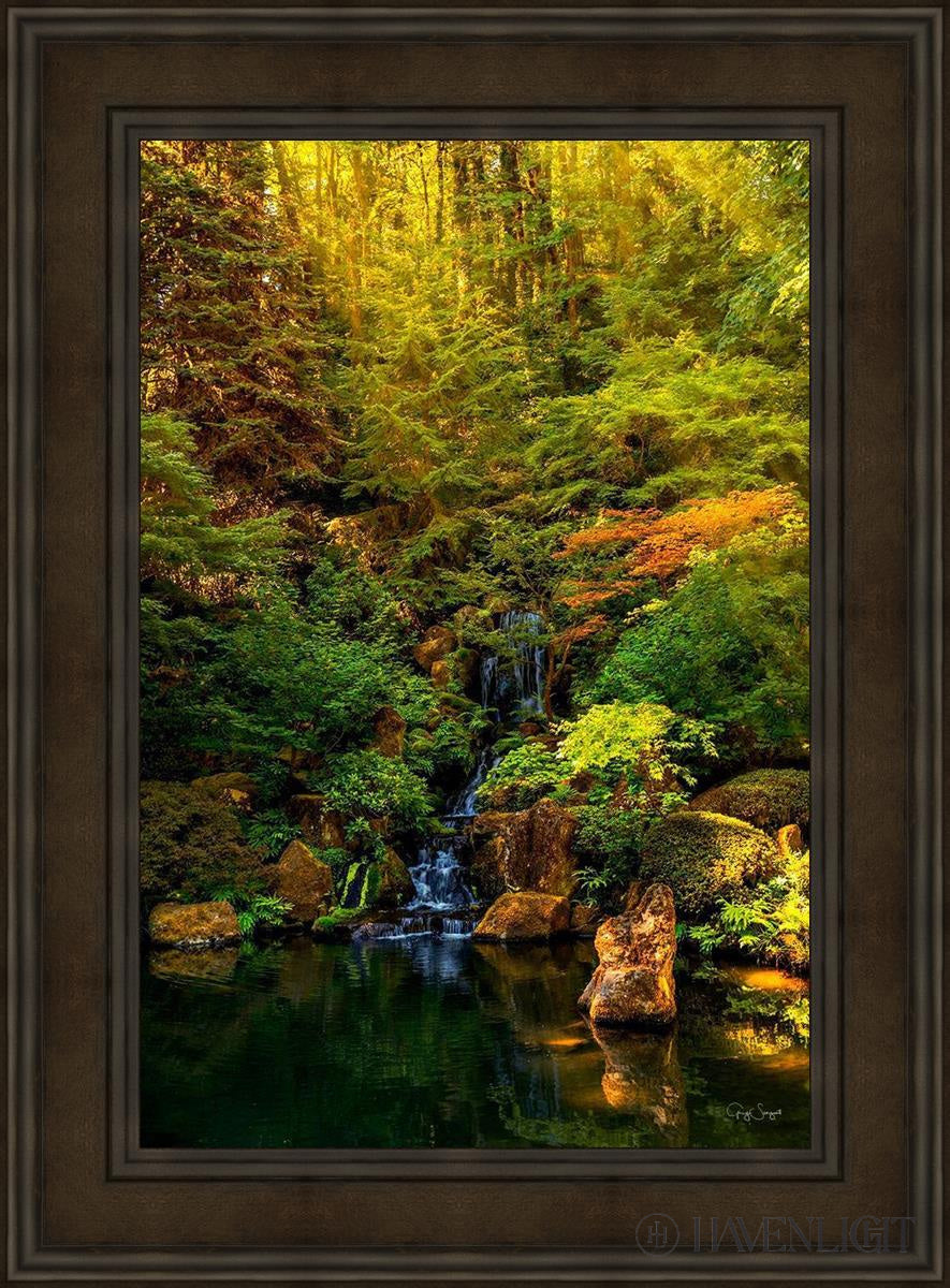 Secluded Pond Open Edition Canvas / 24 X 36 Brown 33 3/4 45 Art