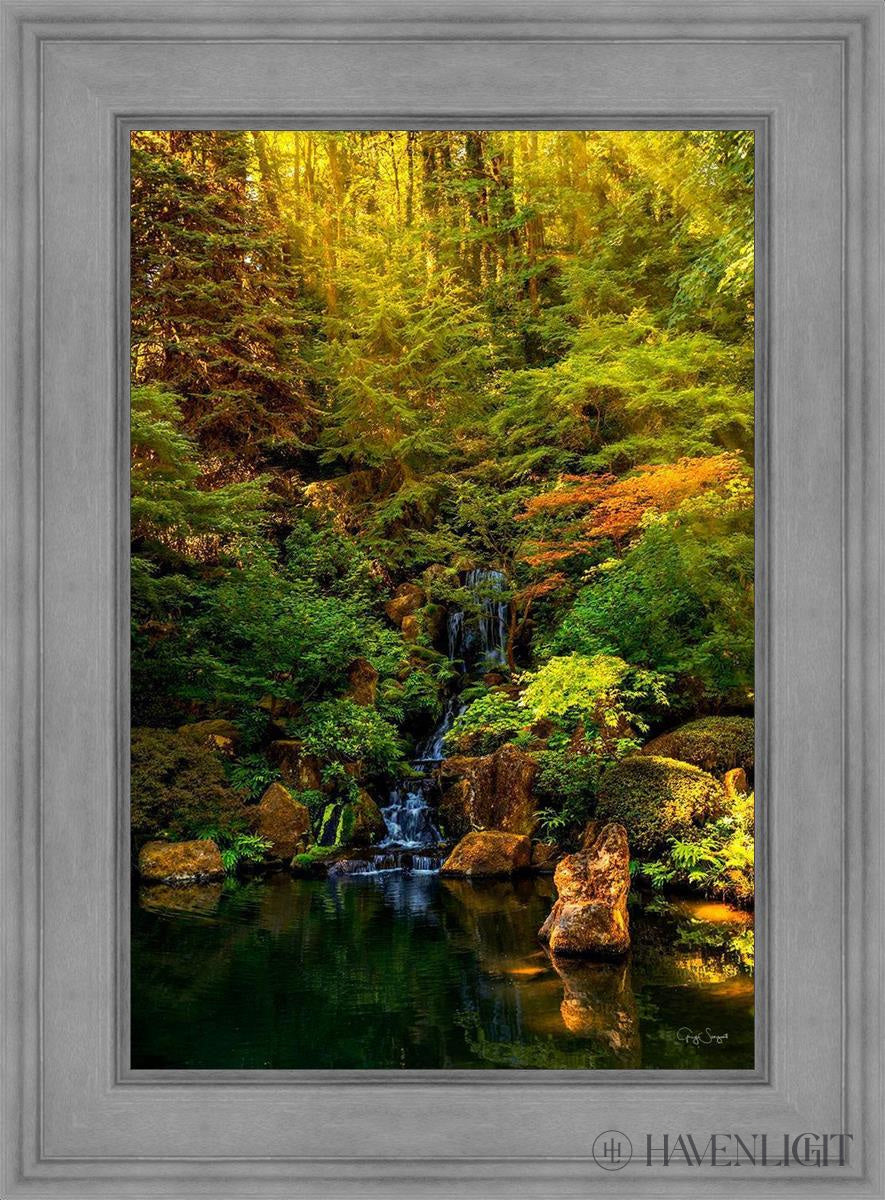 Secluded Pond Open Edition Canvas / 24 X 36 Gray 33 3/4 45 Art