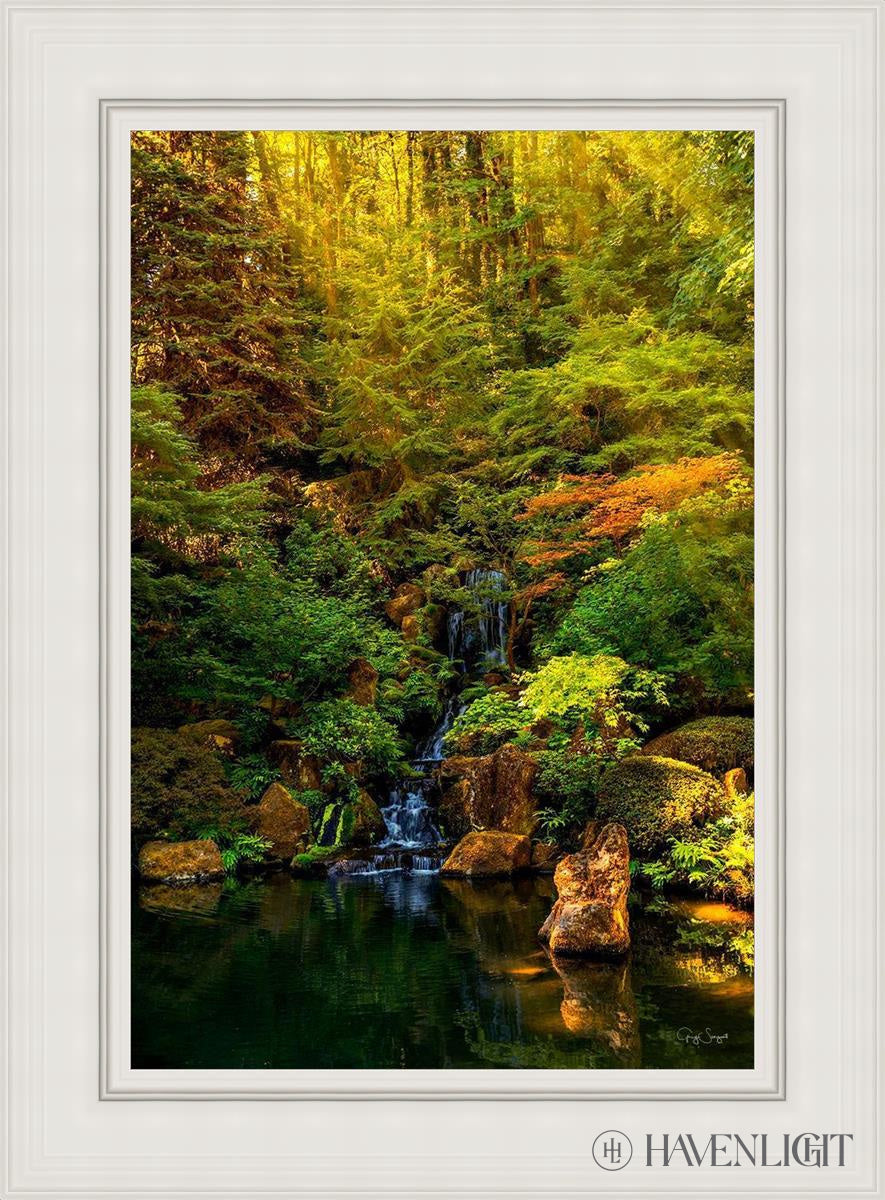 Secluded Pond Open Edition Canvas / 24 X 36 White 33 3/4 45 Art