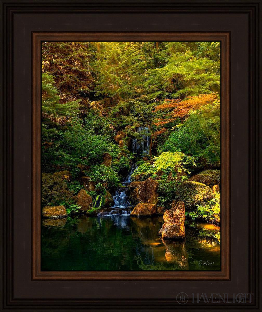 Secluded Pond Open Edition Print / 11 X 14 Brown 15 3/4 18 Art