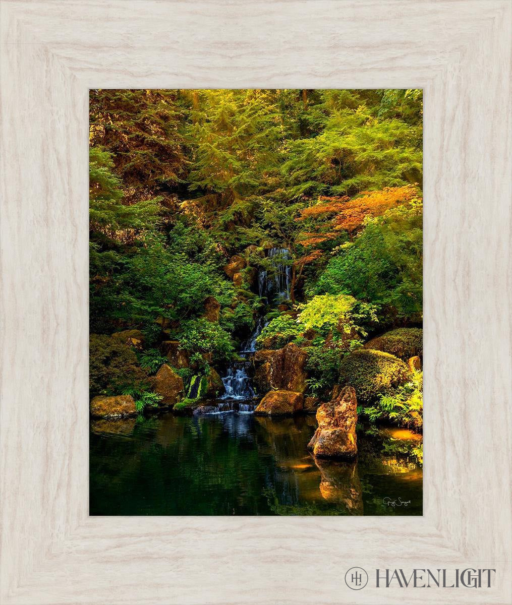 Secluded Pond Open Edition Print / 11 X 14 Ivory 16 1/2 19 Art