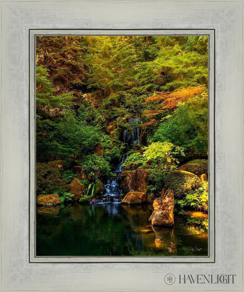 Secluded Pond Open Edition Print / 11 X 14 Silver 15 1/4 18 Art