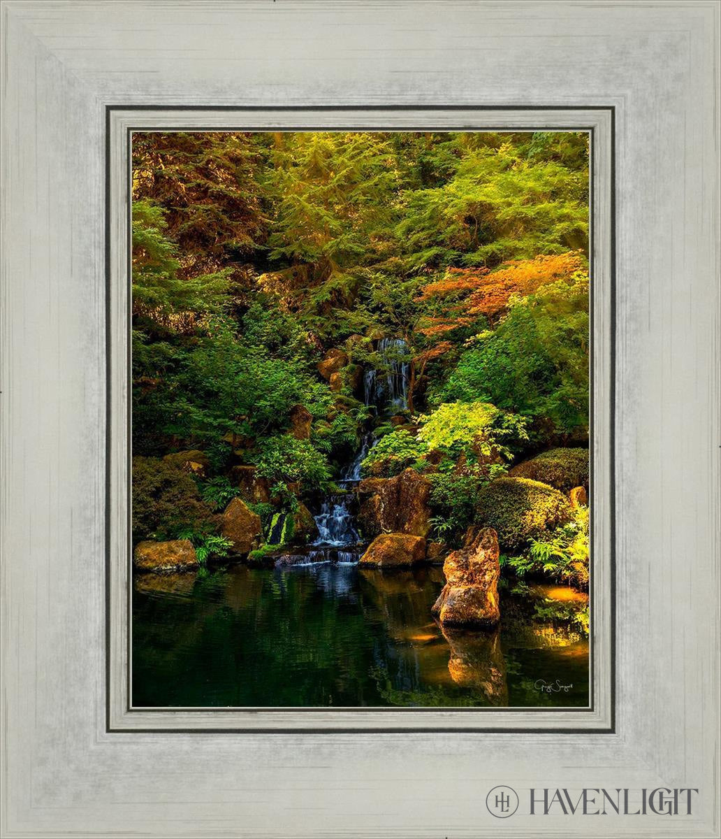 Secluded Pond Open Edition Print / 8 X 10 Silver 12 1/4 14 Art