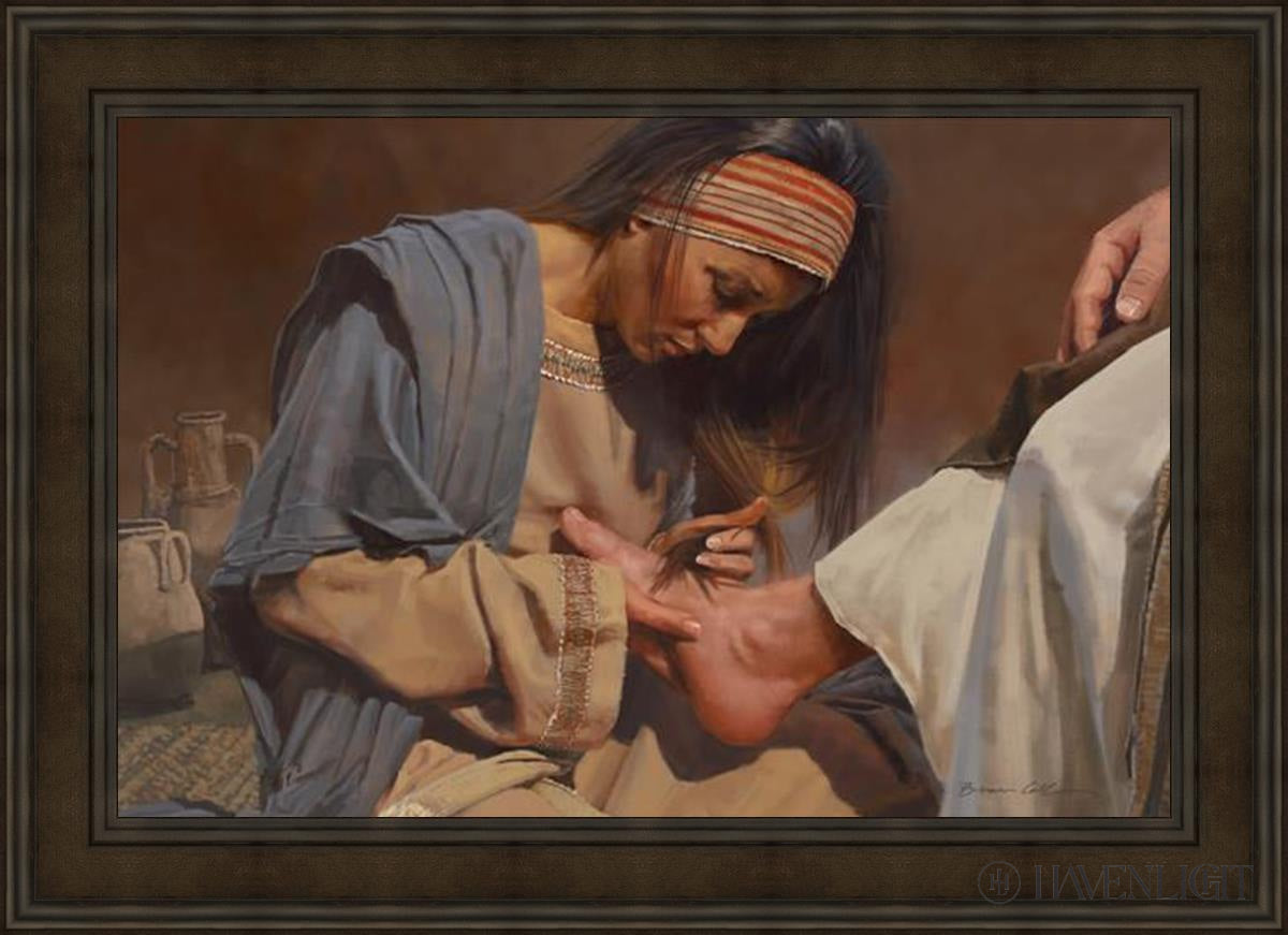 Serving The Master Open Edition Canvas / 36 X 24 Brown 43 3/4 31 Art