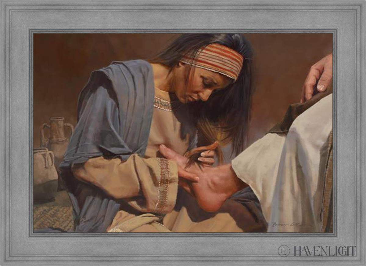 Serving The Master Open Edition Canvas / 36 X 24 Gray 43 3/4 31 Art