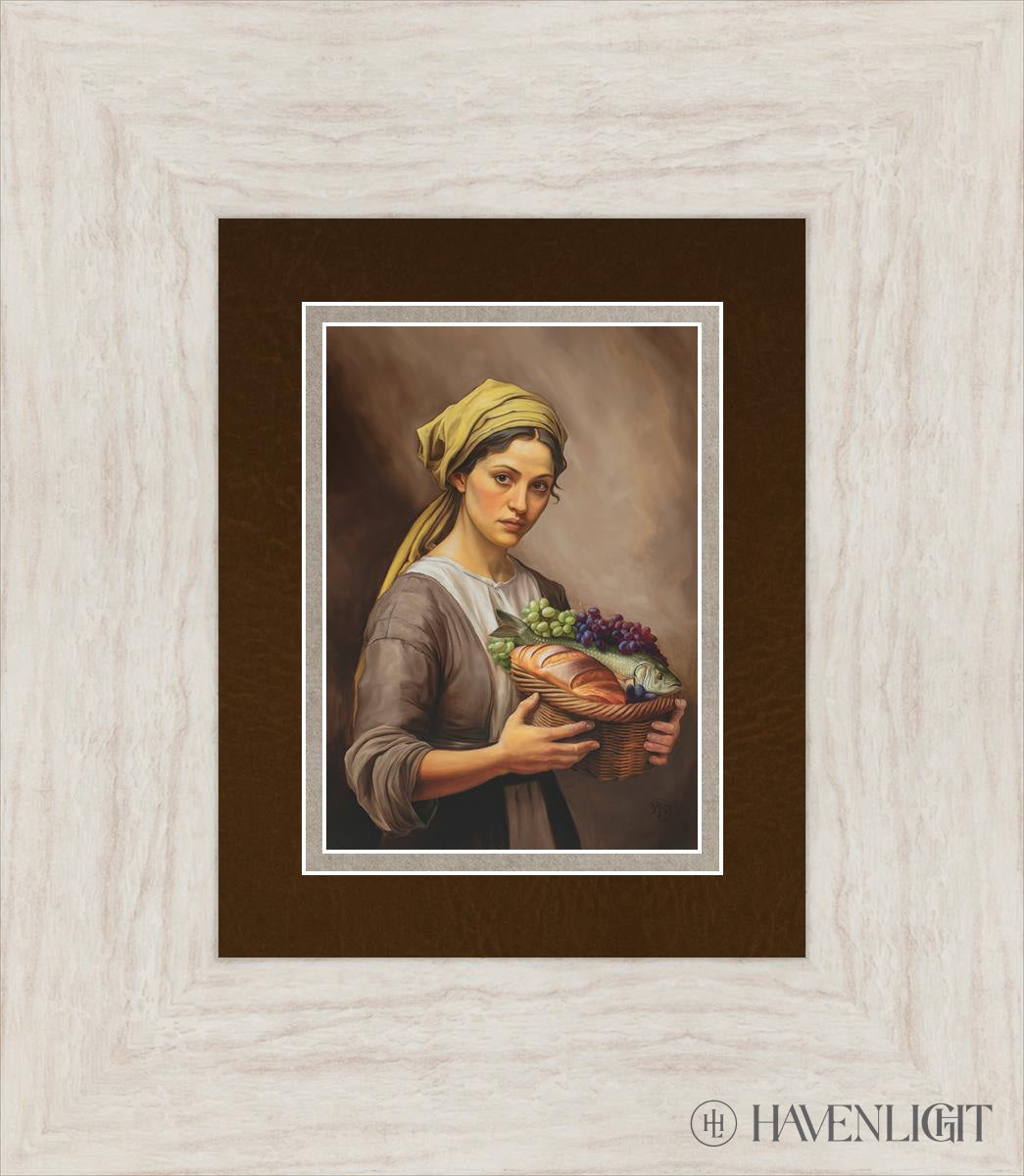 She Who Waited On The Lord Open Edition Print / 5 X 7 Ivory 13 1/2 15 Art