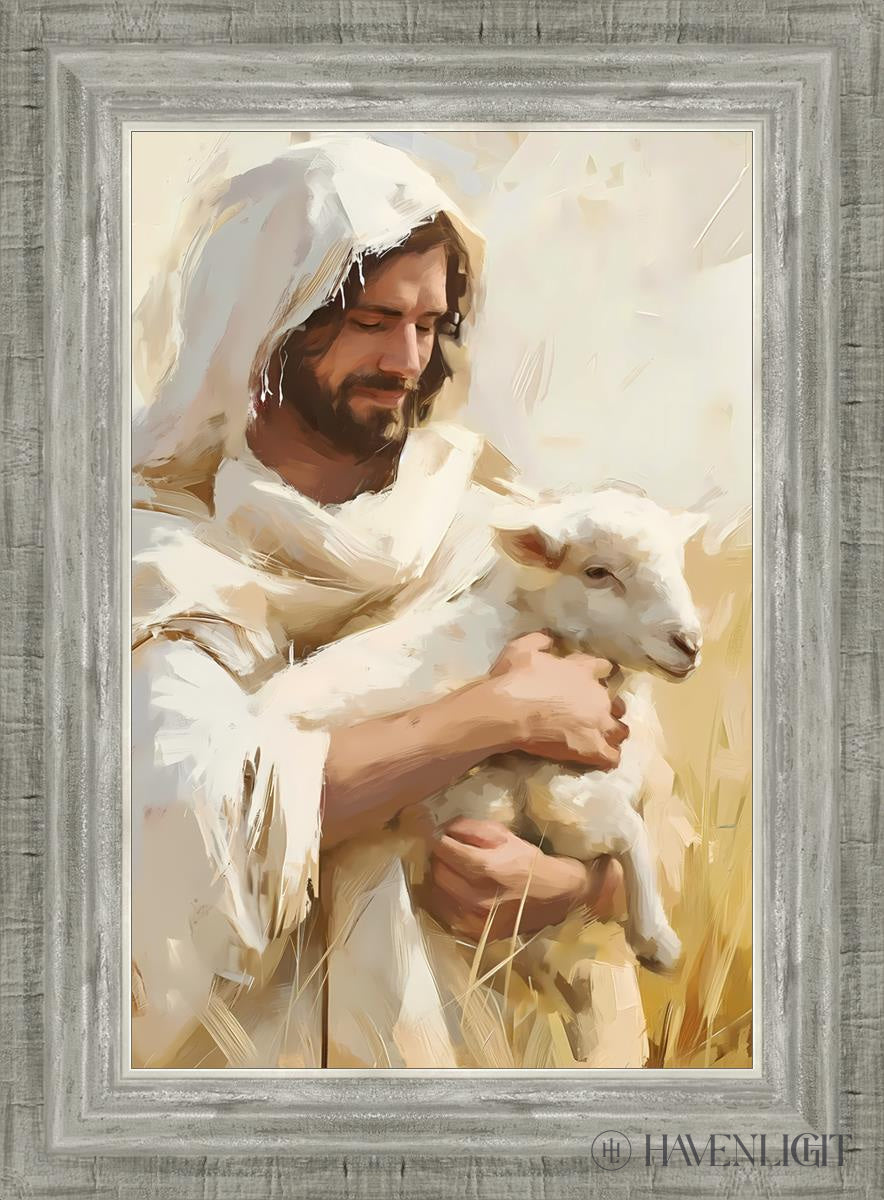 Shepherd Of My Soul Open Edition Canvas / 12 X 18 Silver 16 3/4 22 Art