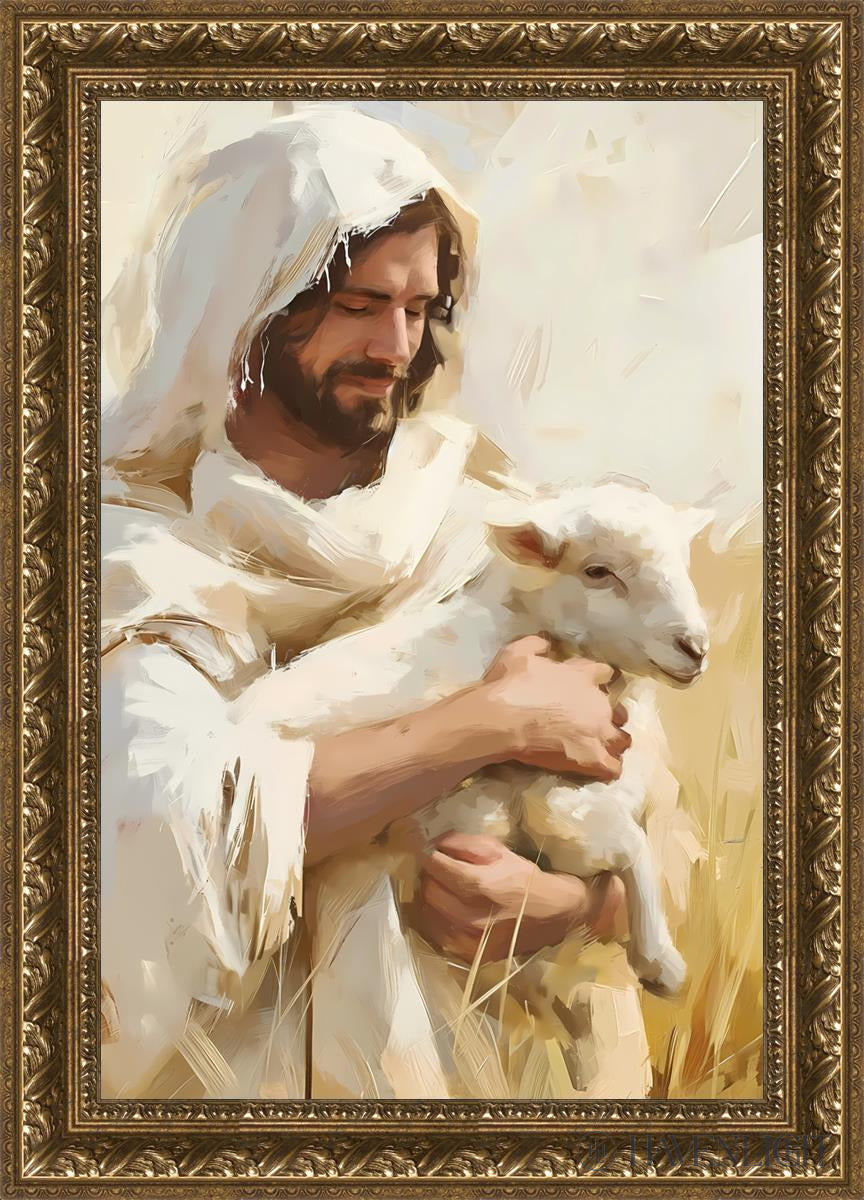 Shepherd Of My Soul Open Edition Canvas / 20 X 30 Gold 25 3/4 35 Art