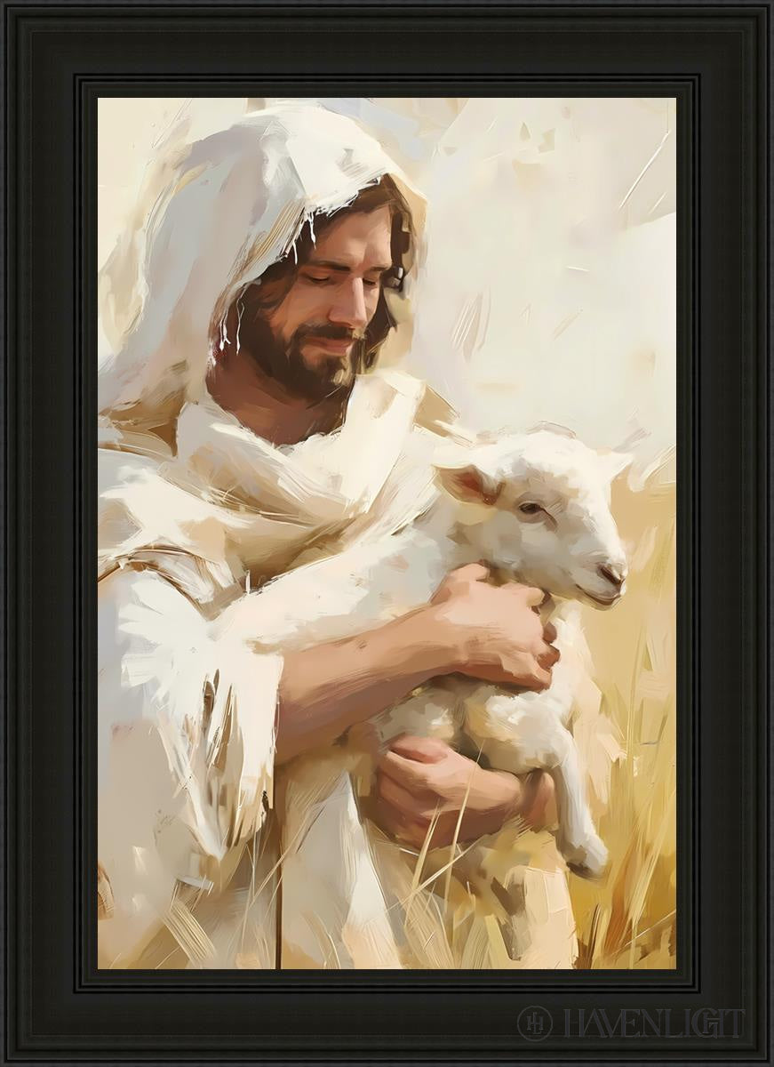 Shepherd Of My Soul Open Edition Canvas / 24 X 36 Black 31 3/4 43 Art