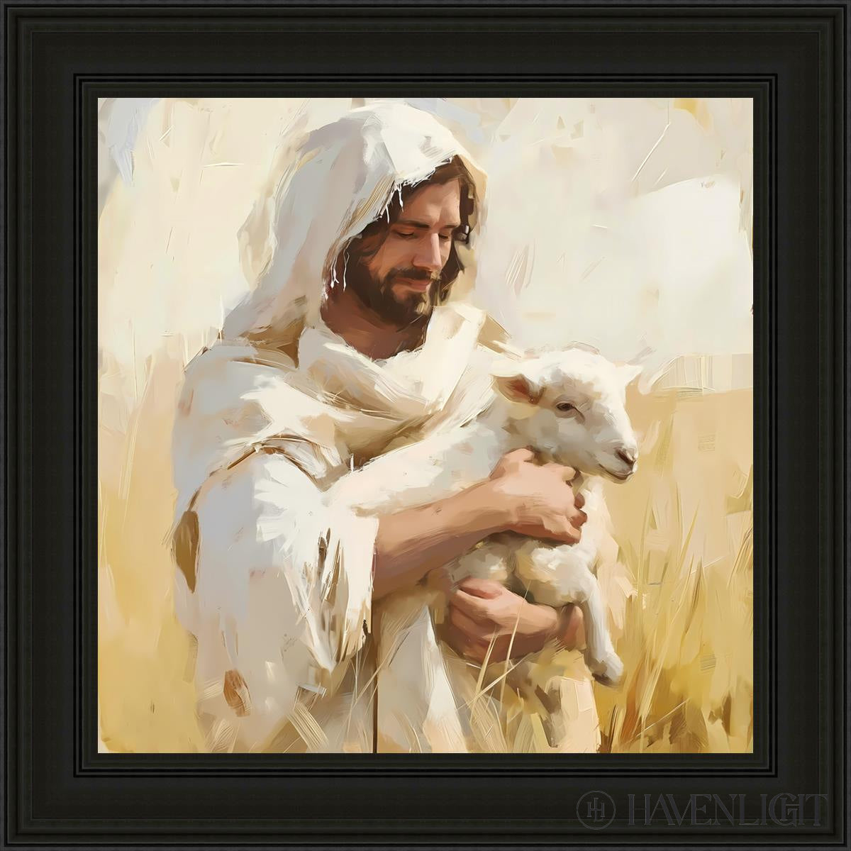 Shepherd Of My Soul Open Edition Canvas / 27 X Black 34 3/4 Art