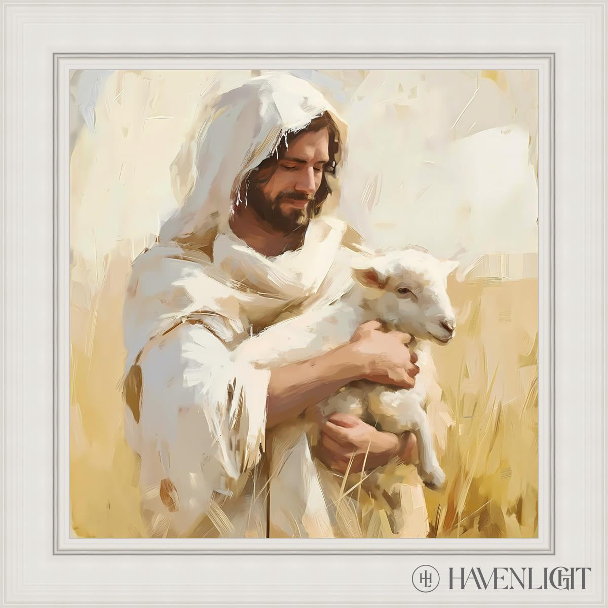 Shepherd Of My Soul Open Edition Canvas / 27 X White 34 3/4 Art