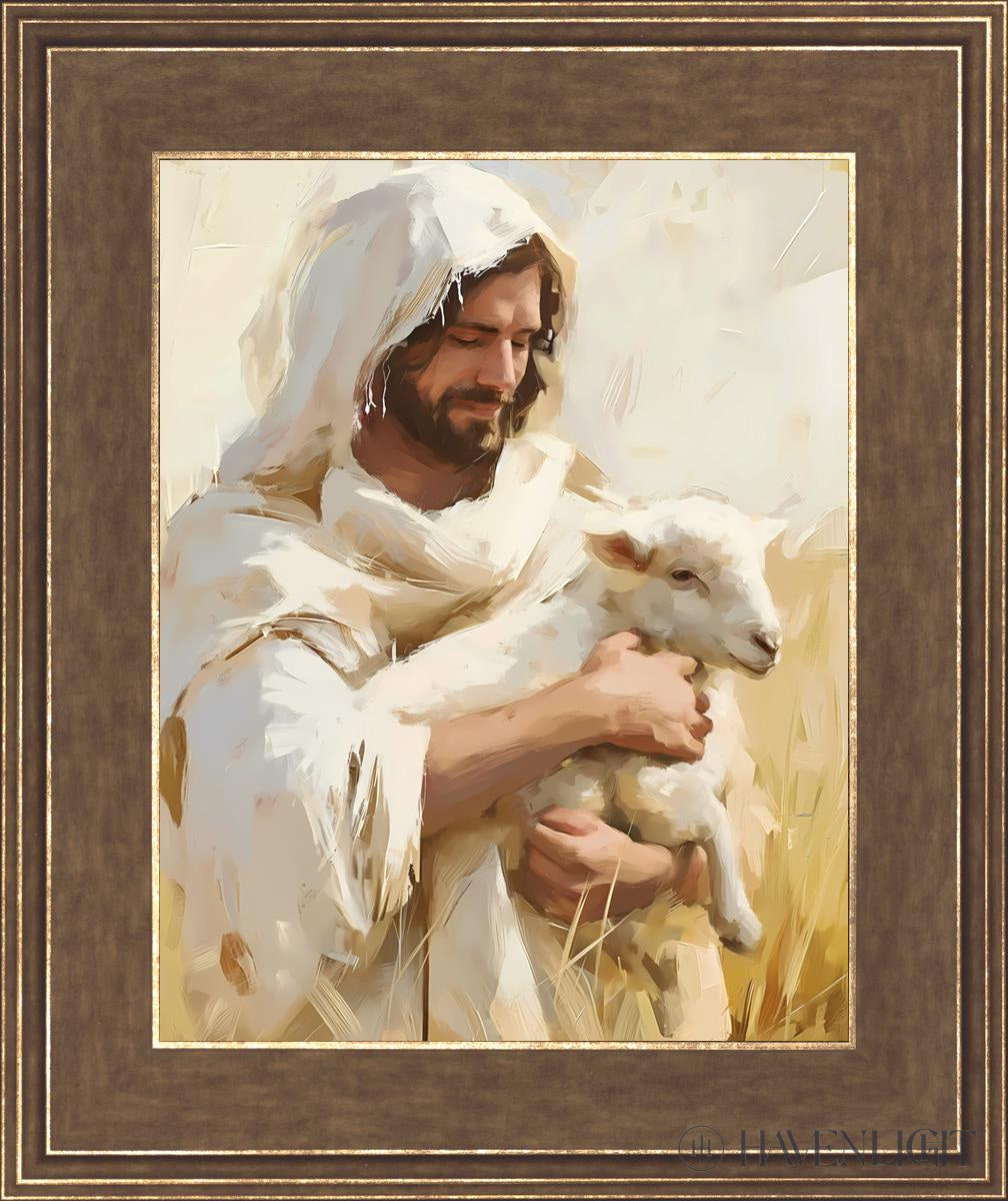 Shepherd Of My Soul Open Edition Print / 11 X 14 Gold 15 3/4 18 Art